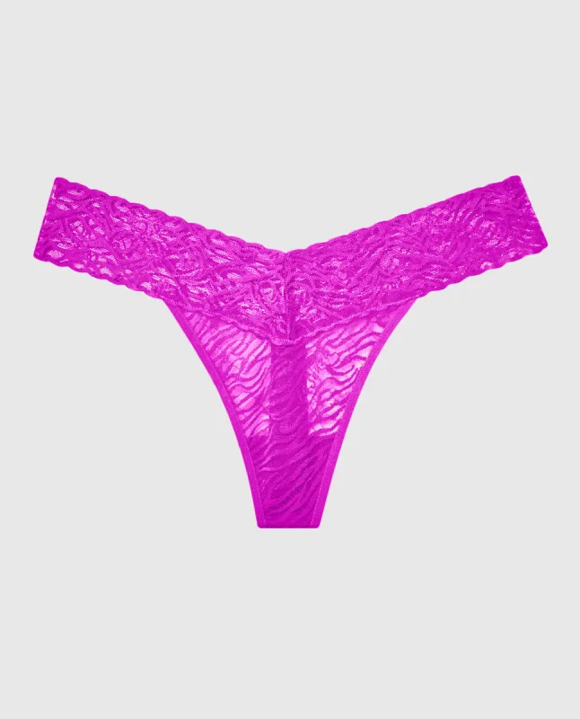V-Waist Thong Panty sold by La SENZA
