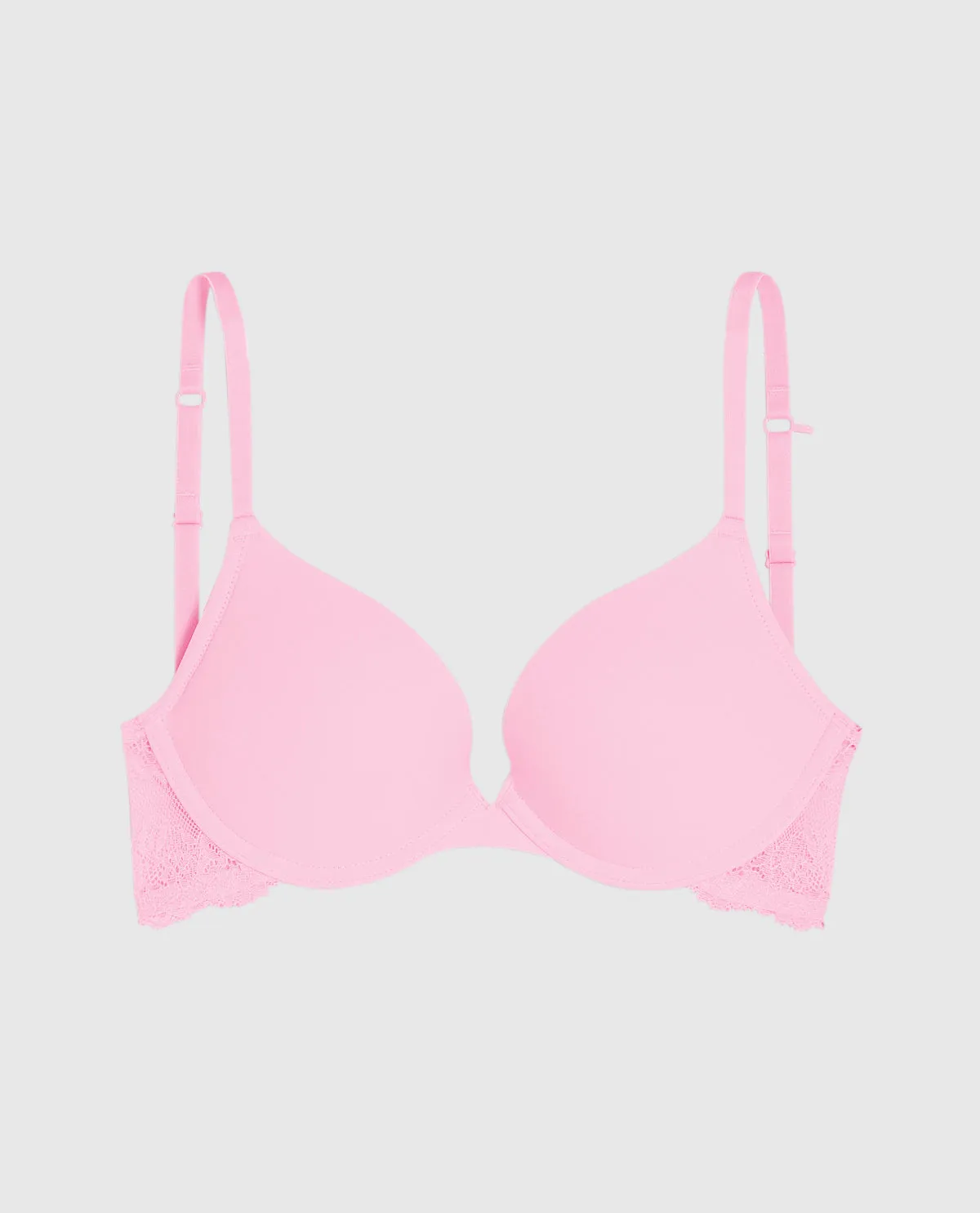 Smooth Push Up Plunge Bra with Lace Wing sold by La SENZA