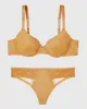 Lightly Lined Full Coverage Bra with Lace Overlay sold by La SENZA