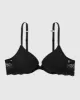 Smooth Push Up Plunge Bra with Lace Wing sold by La SENZA