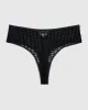 Crotchless High Waist Thong Panty sold by La SENZA