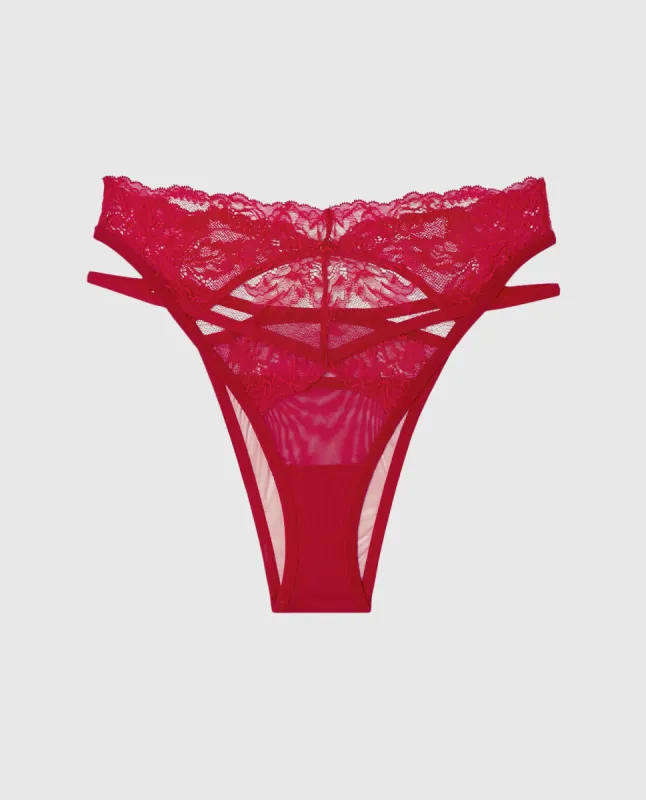 High Waist Cut-Out Cheeky Panty sold by La SENZA