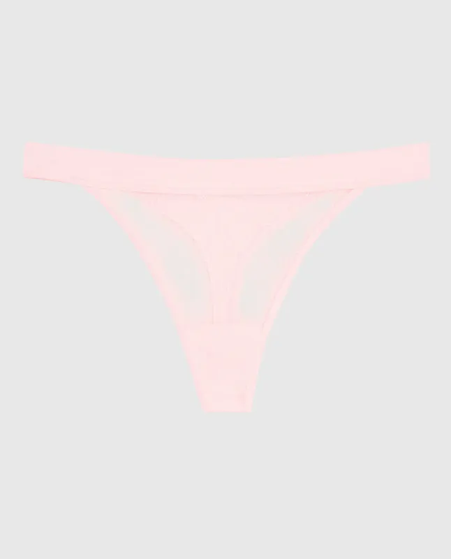 High Leg Medium Rise Thong Panty sold by La SENZA