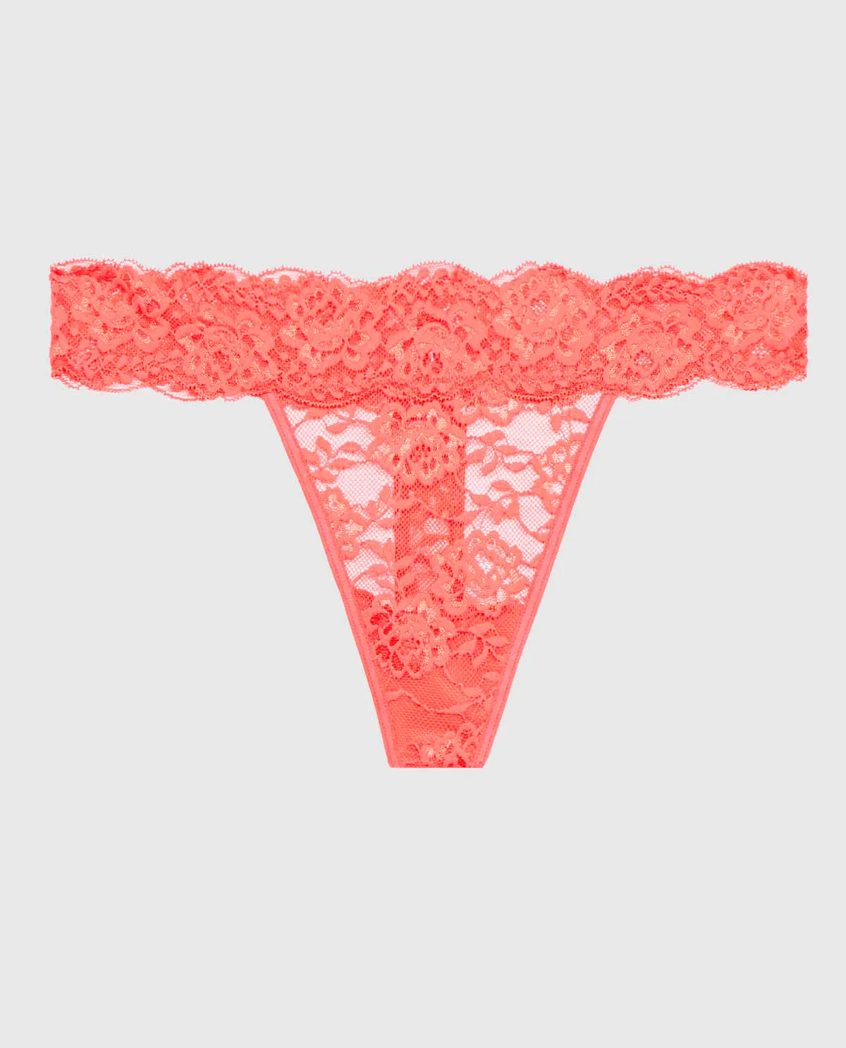Lace Thong Panty sold by La SENZA