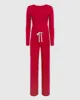Long Sleeve Pajama Top in Cosmo Red sold by La SENZA