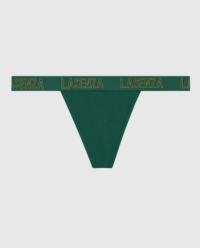 G-String Panty with Logo Band sold by La SENZA