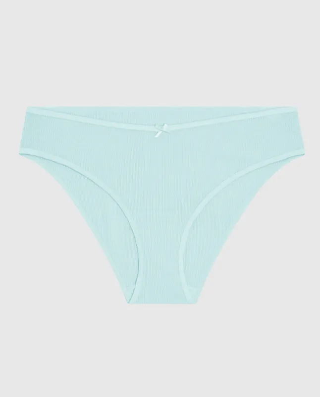 Ultrasoft Modal V-Waist Ribbed Bikini Panty sold by La SENZA