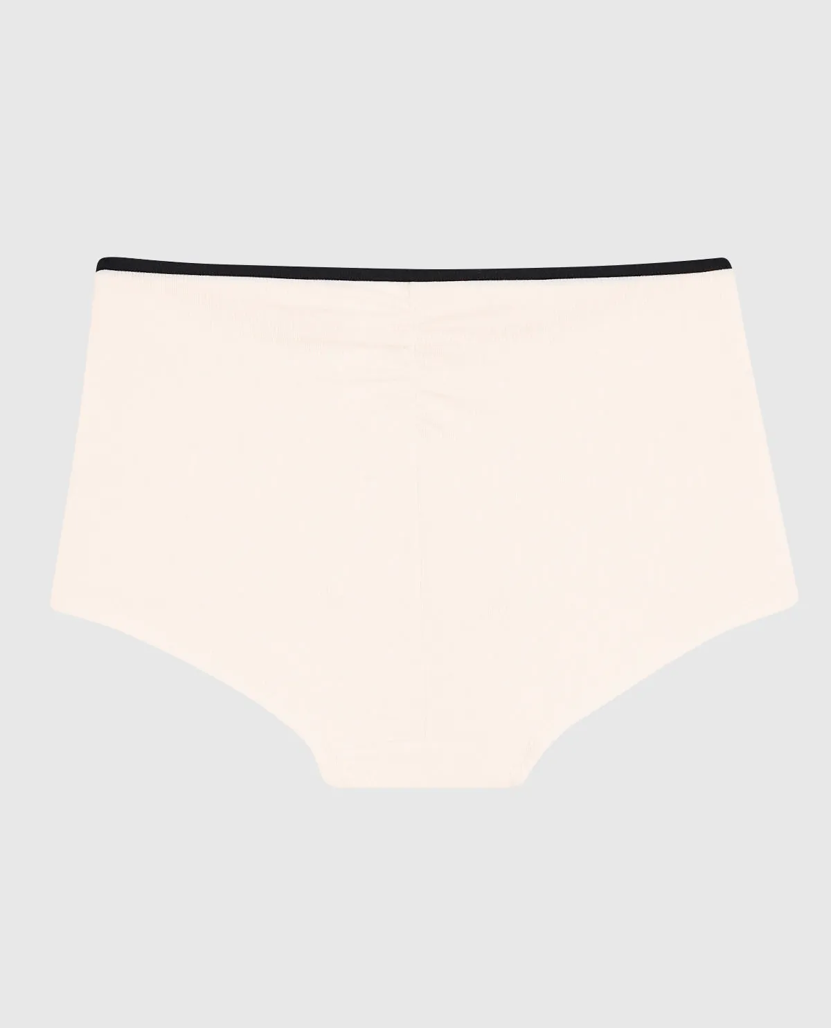 Ultrasoft V-Waist Ribbed Boyshort Panty in Ivory Dawn sold by La SENZA product image thumbnail 2