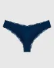 Thong Panty with Lace Trim sold by La SENZA