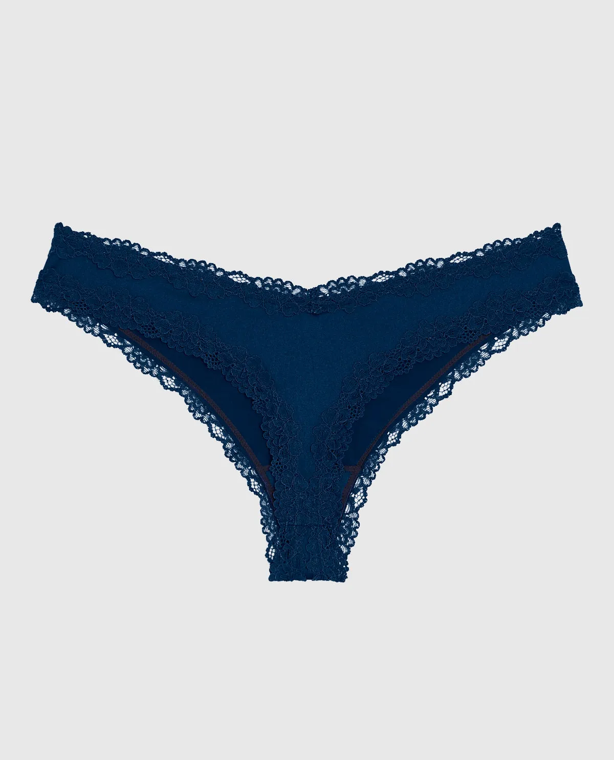 Thong Panty with Lace Trim sold by La SENZA product image thumbnail 2
