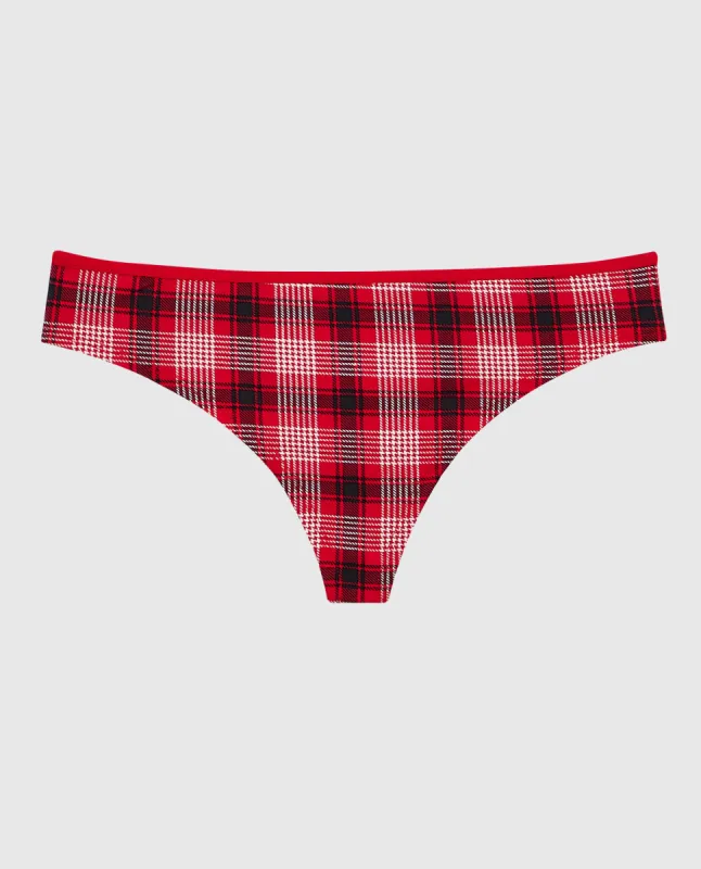 Ultrasoft Modal Cheeky Thong Panty sold by La SENZA