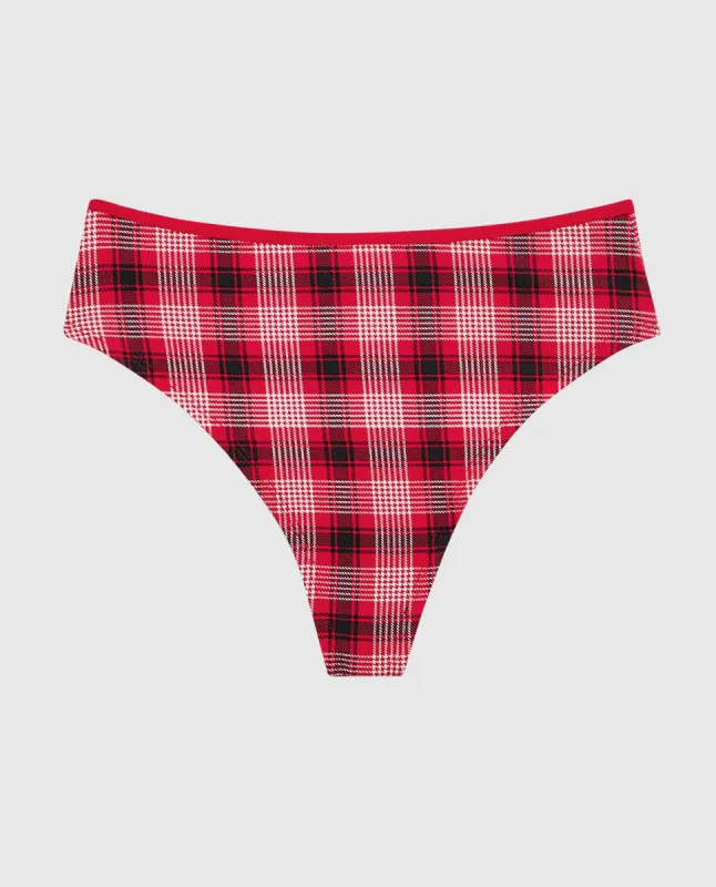 Ultrasoft Modal High Leg Thong Panty sold by La SENZA