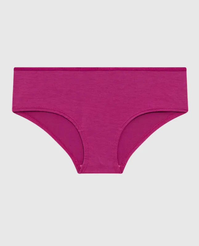 Ultrasoft Modal Hipster Panty in Outrageous Pink sold by La SENZA