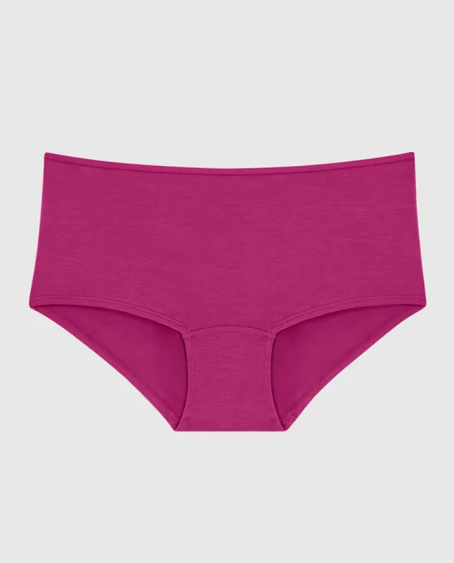 Ultrasoft Modal Boyshort Panty in Outrageous Pink sold by La SENZA