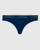 Thong Panty with Logo Band in Ocean Cavern sold by La SENZA