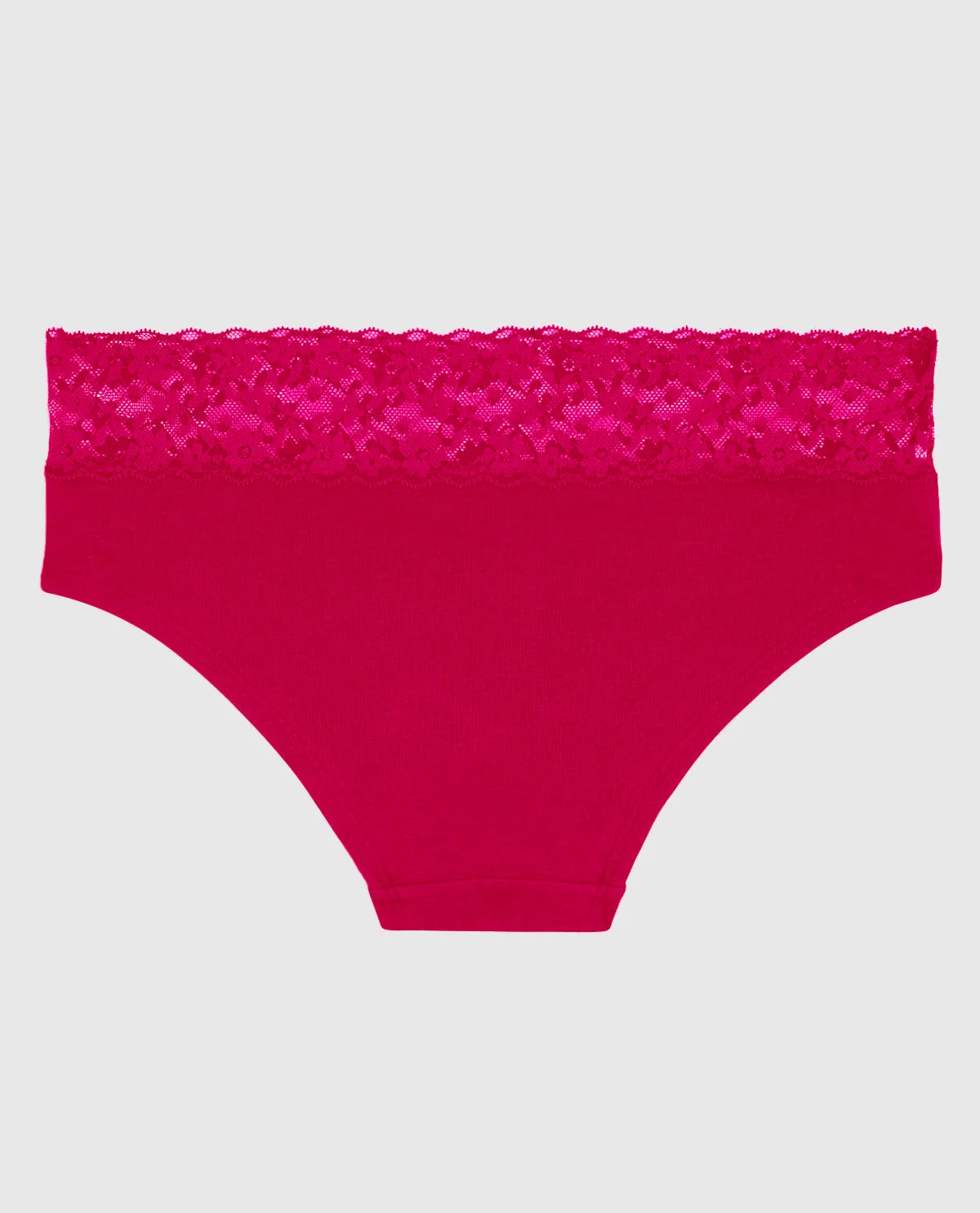 Hipster Panty with Lace in Cosmo Red sold by La SENZA product image thumbnail 2