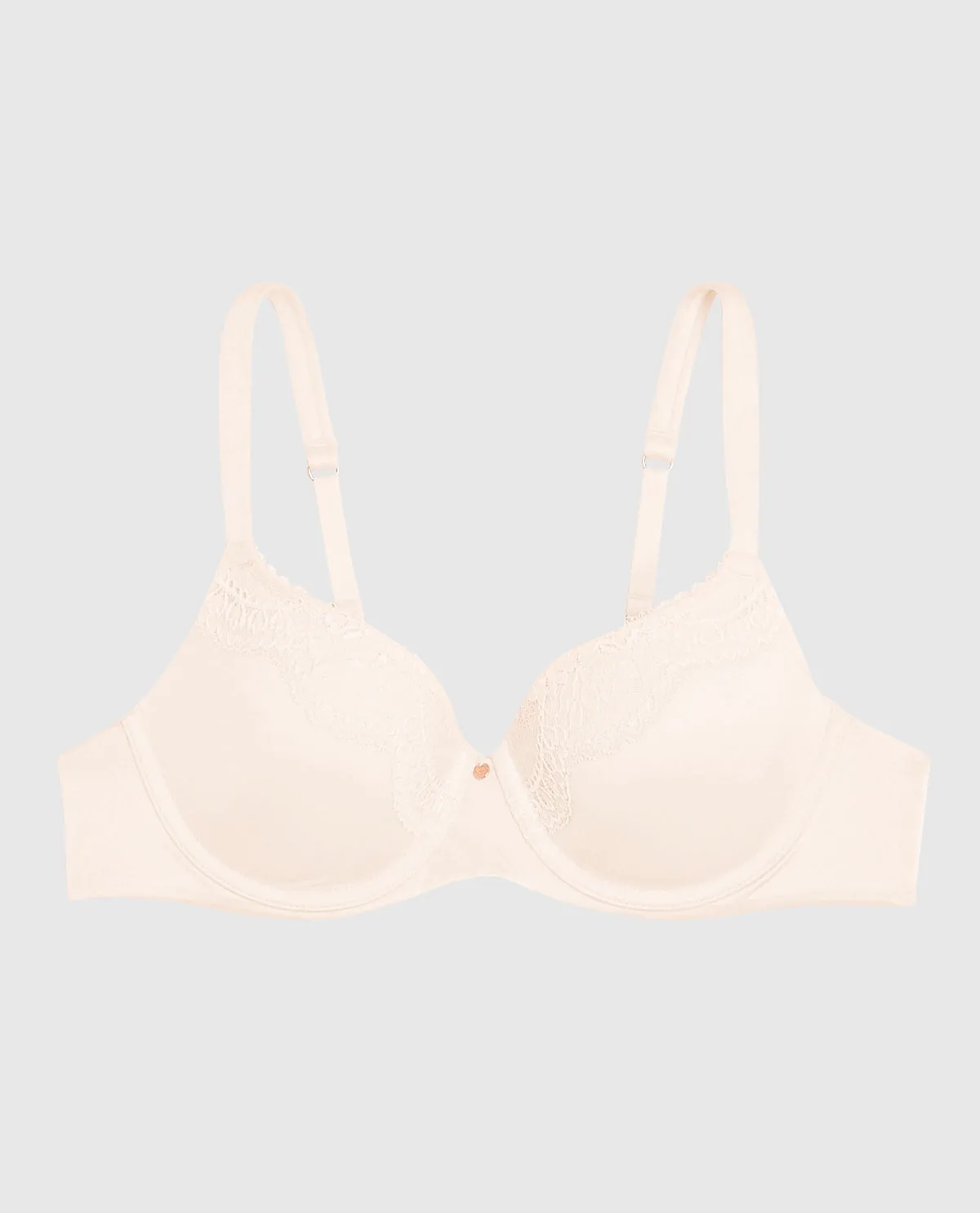 Lightly Lined Full Coverage Bra in Ivory Dawn sold by La SENZA