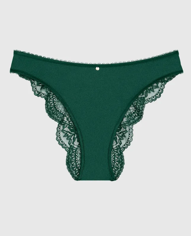 High Leg Cheeky Panty with Lace Back sold by La SENZA