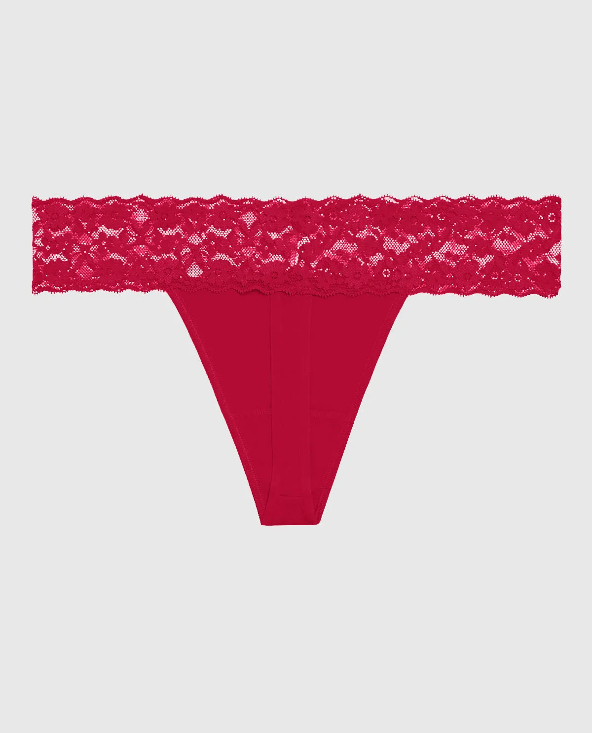 Thong Panty with Lace Trim sold by La SENZA product image thumbnail 2