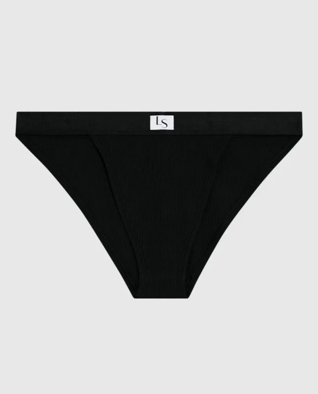 Cheeky Panty in Smoulder Black sold by La SENZA
