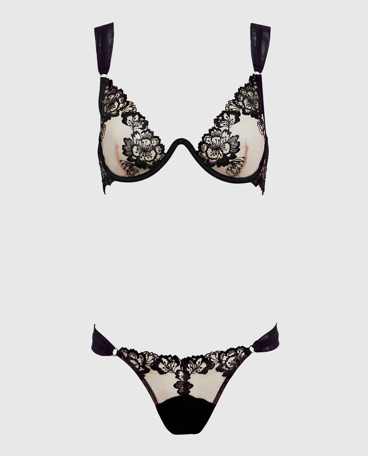 Unlined Lace Demi Bra sold by La SENZA product image thumbnail 3