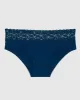 Hipster Panty with Lace in Ocean Cavern sold by La SENZA