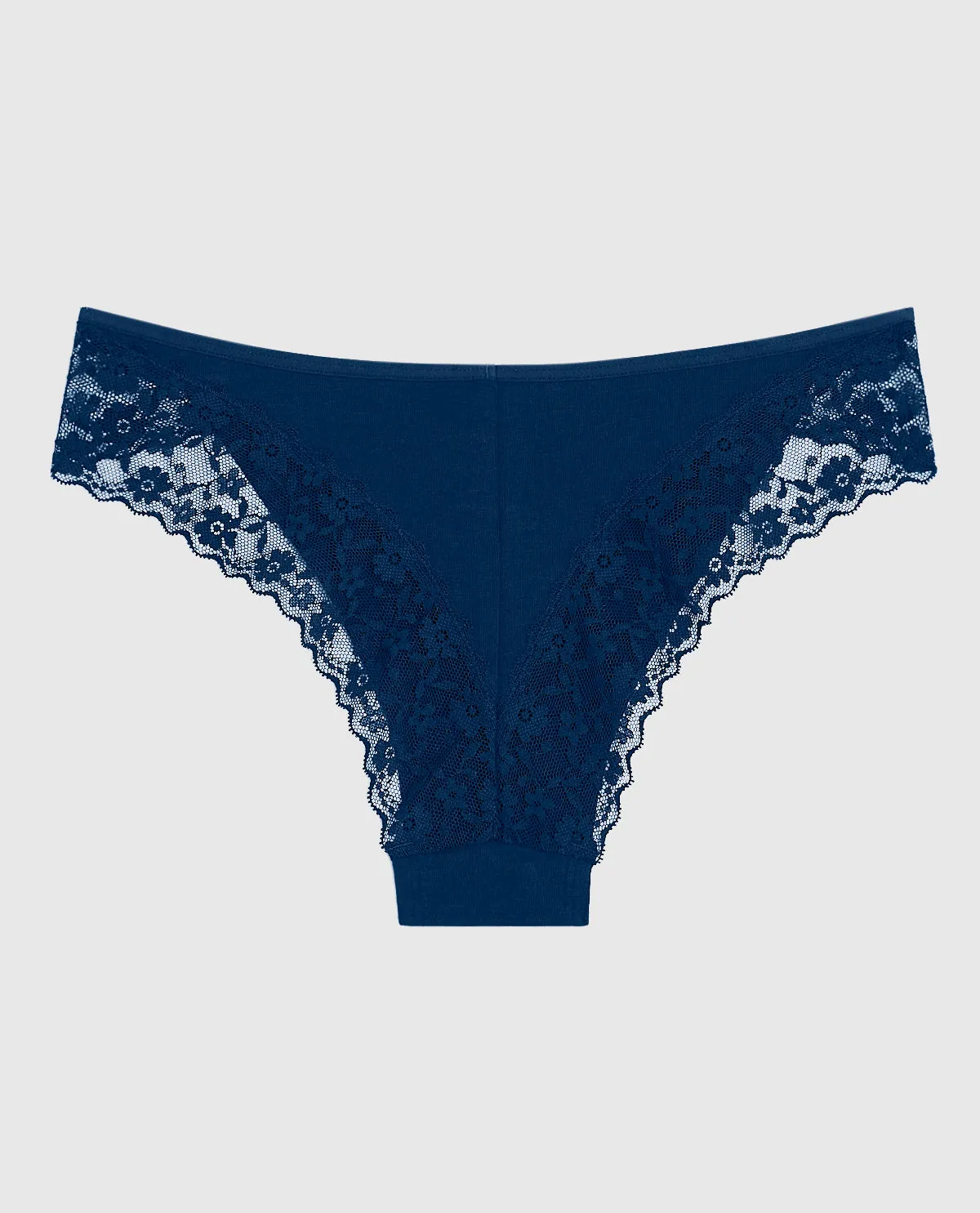 Cheeky Panty with Lace Trim in Ocean Cavern sold by La SENZA product image thumbnail 2