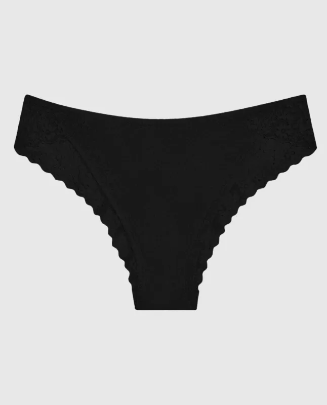 Cheeky Panty with Lace Trim sold by La SENZA