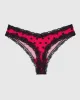 Thong Panty with Lace in LS Dot sold by La SENZA