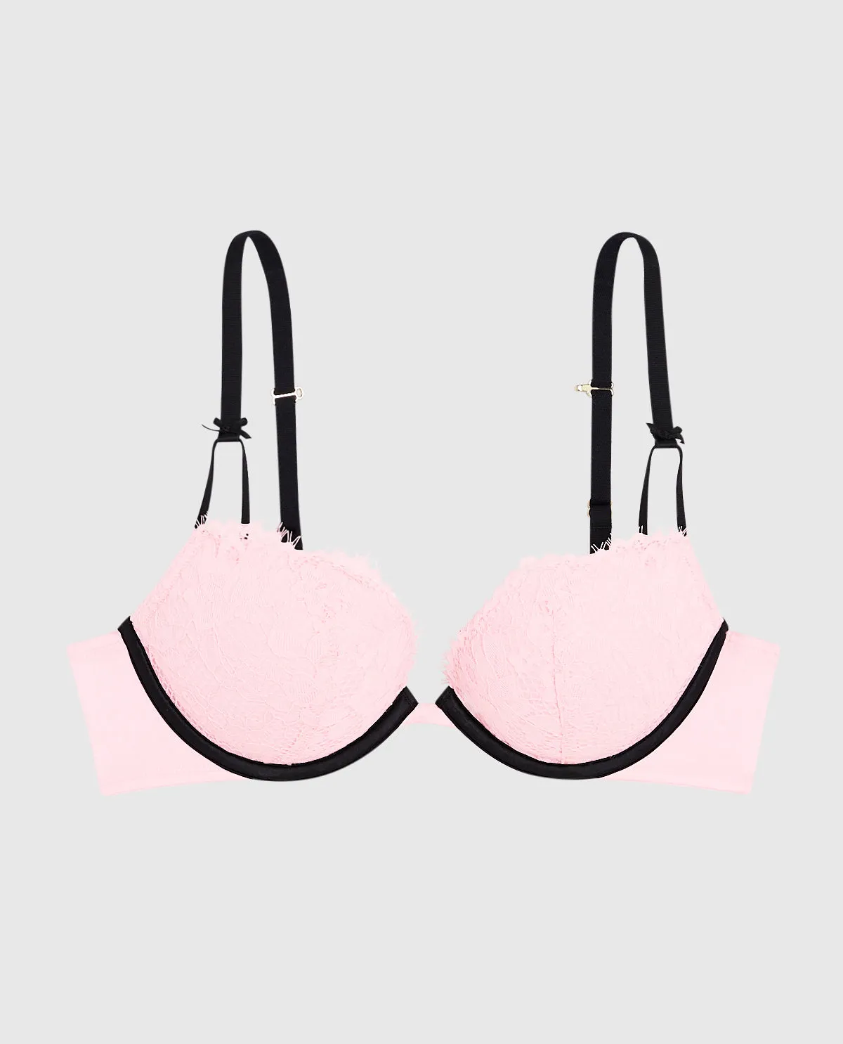 Allover Lace Push Up Bra in Pink-A-Boo sold by La SENZA product image thumbnail 5