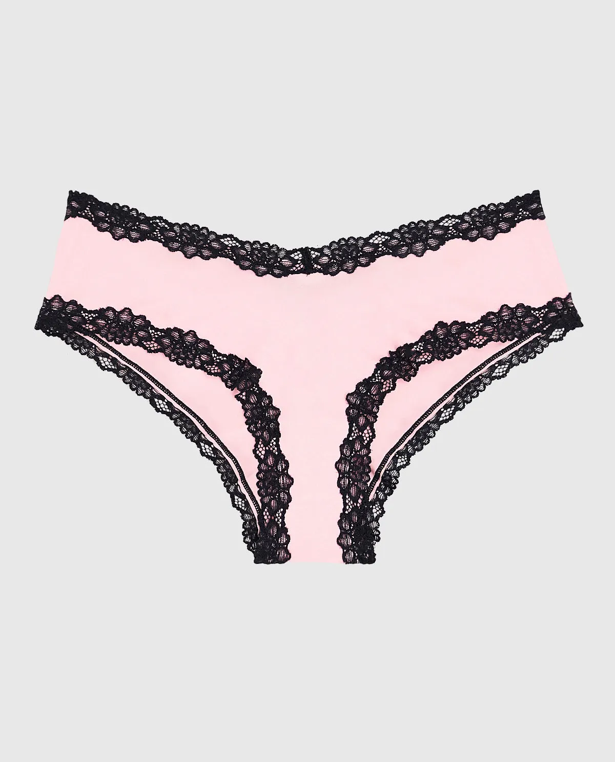 Cheeky Panty with Lace Trim in Pink-A-Boo sold by La SENZA product image thumbnail 4