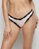 Thong Panty with Lace Trim in Pink-A-Boo sold by La SENZA