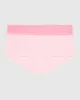 Boyshort Panty with Lace Trim in Pink sold by La SENZA