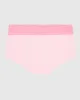 Boyshort Panty with Lace Trim in Pink sold by La SENZA