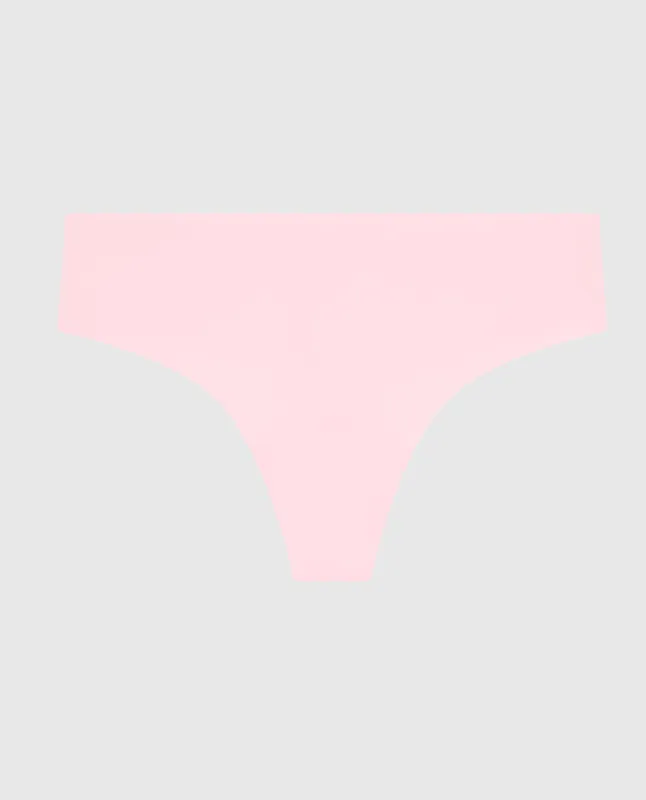 No Show Thong Panty in Pink sold by La SENZA