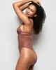 Lightly Lined Lace Bodysuit in Dusty Cedar sold by La SENZA
