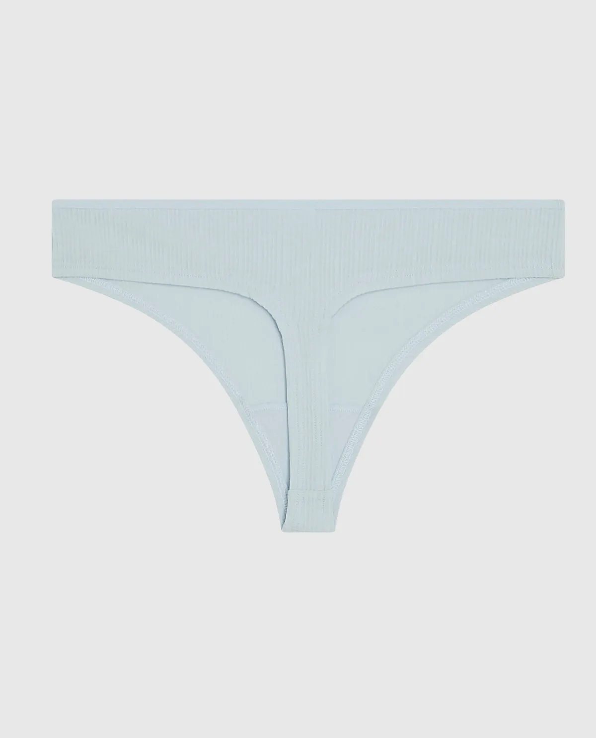 Ribbed Thong Panty in Vista Blue sold by La SENZA product image thumbnail 5