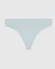 Ribbed Thong Panty in Vista Blue sold by La SENZA
