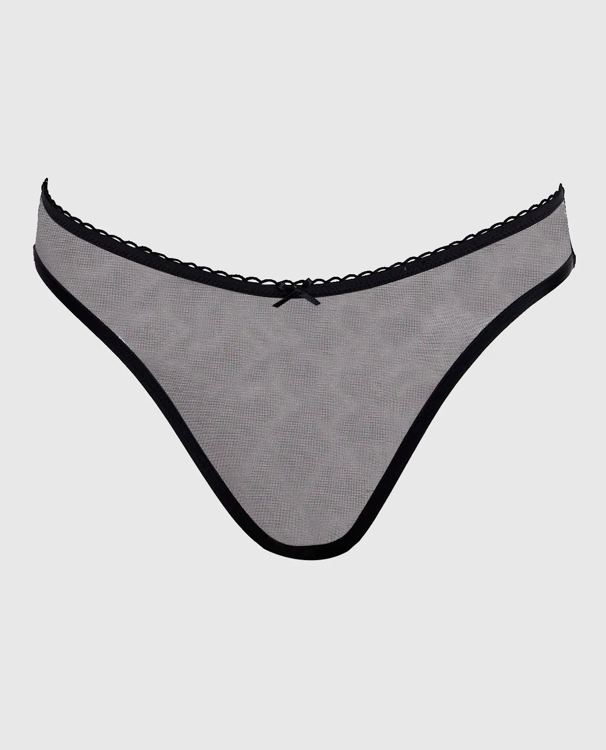 Mesh Bumless Cheeky Panty in Black sold by La SENZA product image thumbnail 4