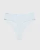 Ultrasoft High Leg Thong Panty in Vista Blue sold by La SENZA