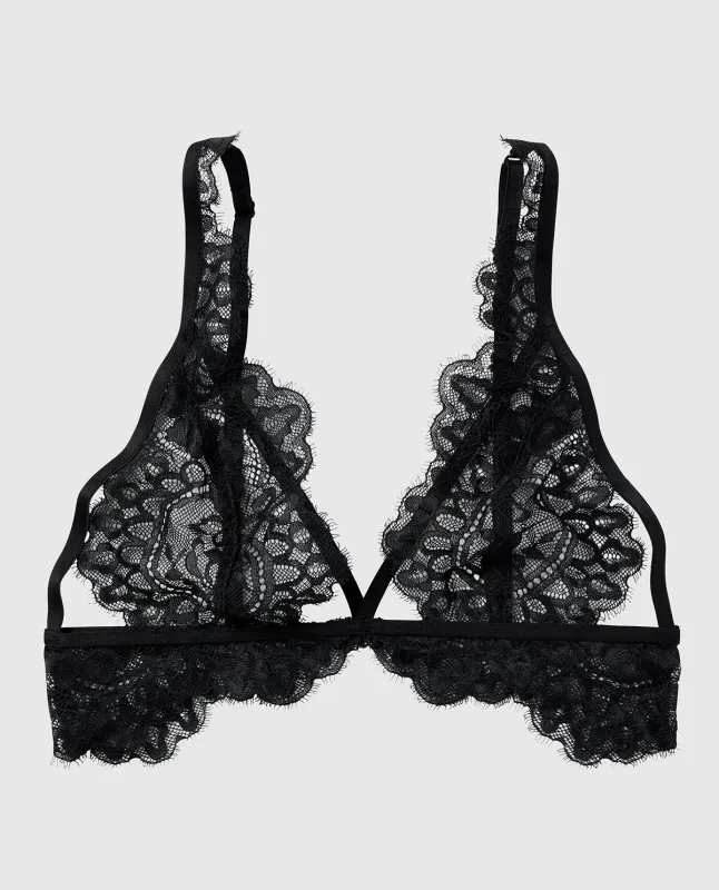 Unlined Lace Bra sold by La SENZA