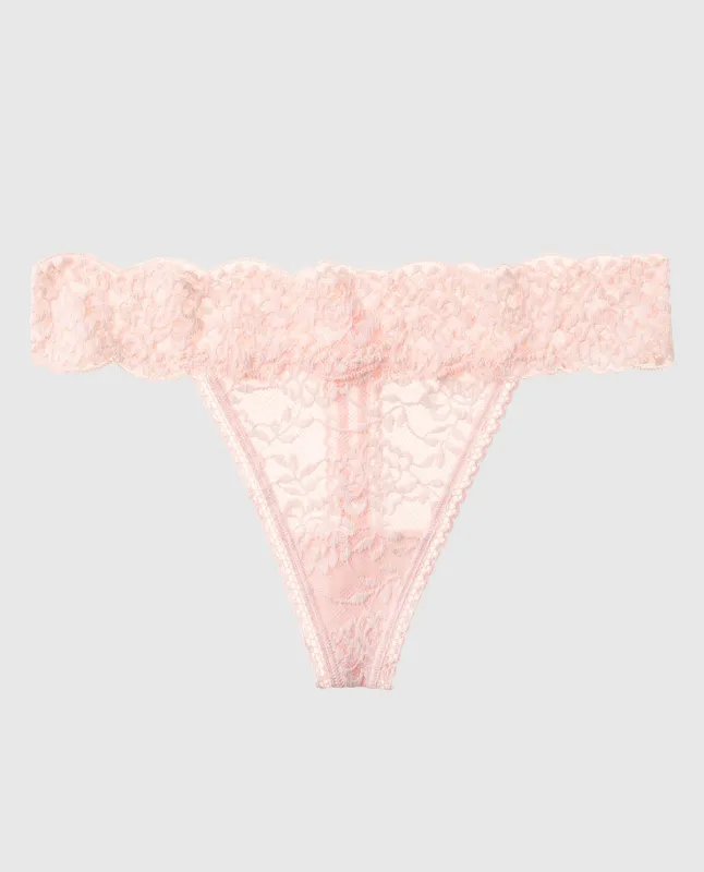 Lace Thong Panty sold by La SENZA