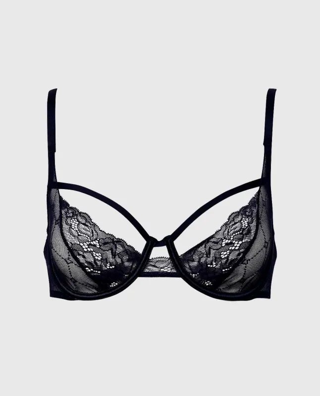 Unlined Lace Bra sold by La SENZA