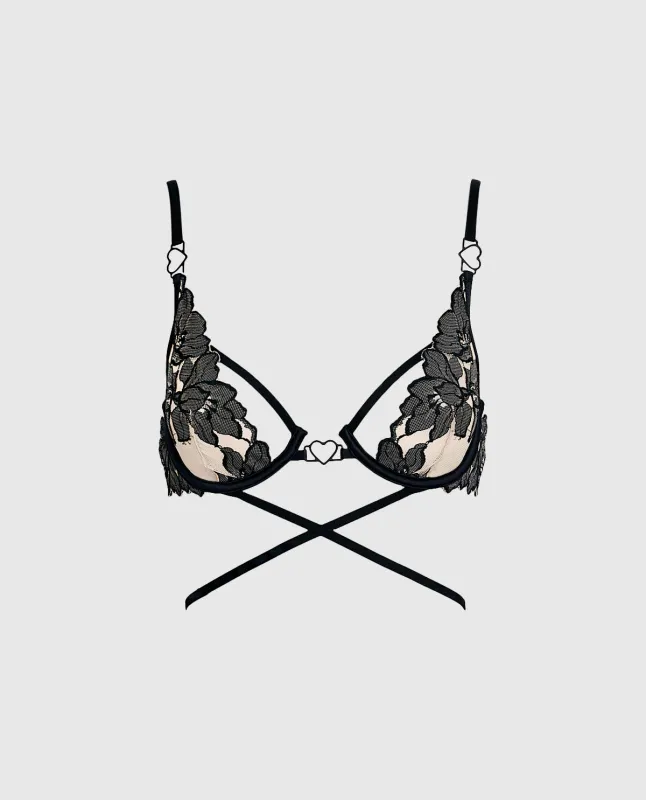 Strappy Unlined Demi Bra sold by La SENZA