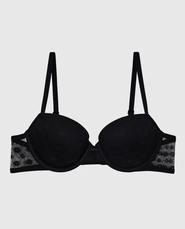 Lightly Lined Demi Bra sold by La SENZA