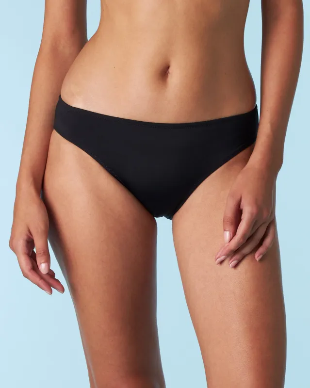 Brief Swim Bottom in Tuxedo Black sold by La SENZA