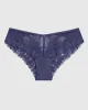 Lace Cheeky Panty in Dusk Blue sold by La SENZA