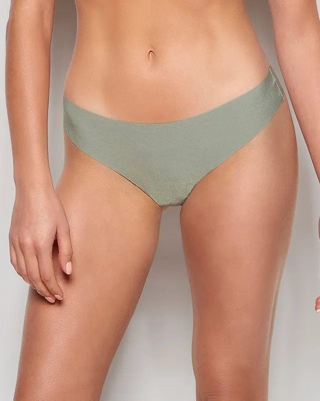 No Show Thong Panty in Soft Sage sold by La SENZA