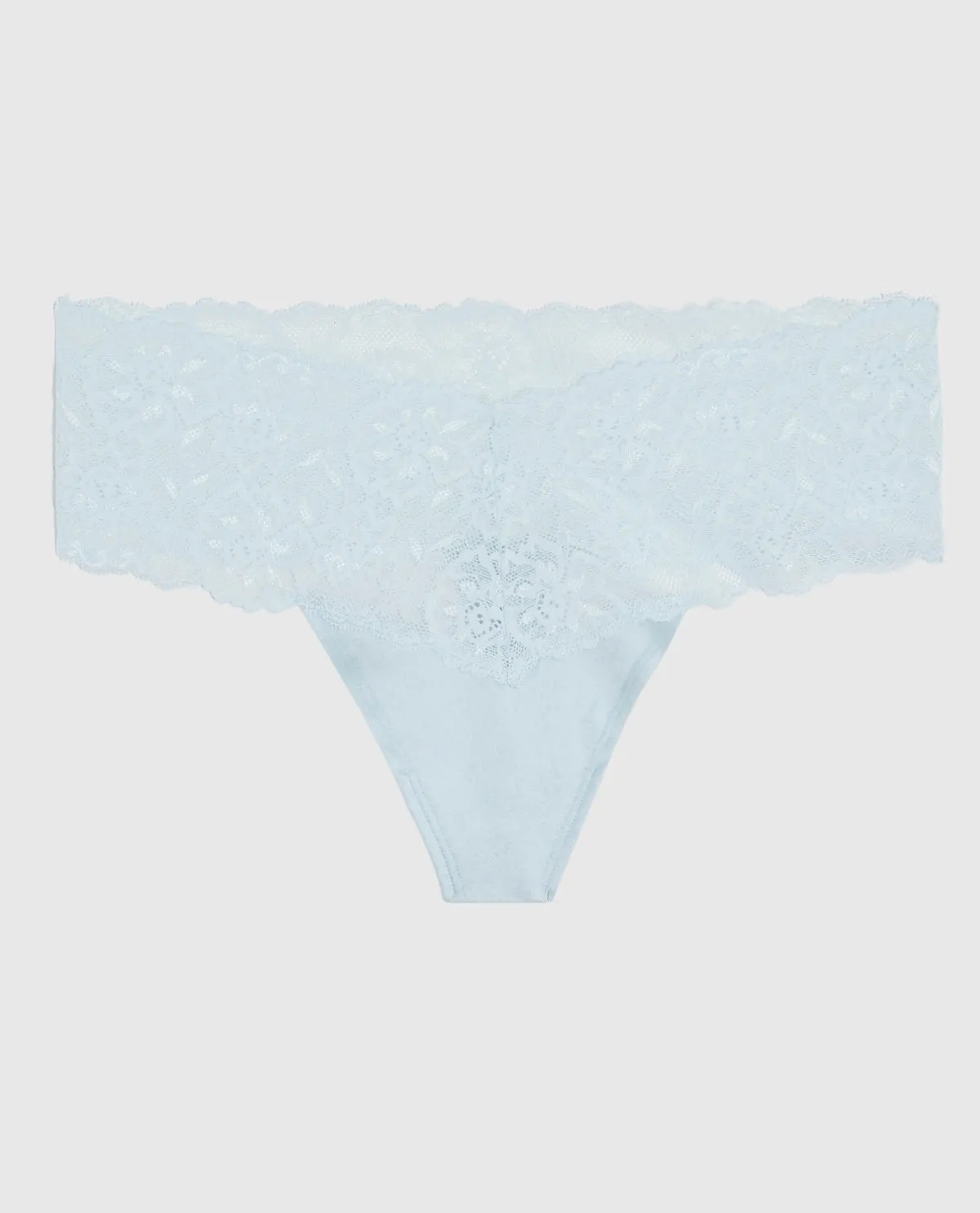 Magnificent Lace Thong Panty in Vista Blue sold by La SENZA product image thumbnail 4