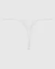 High Leg Tie Up Thong in Ivory sold by La SENZA